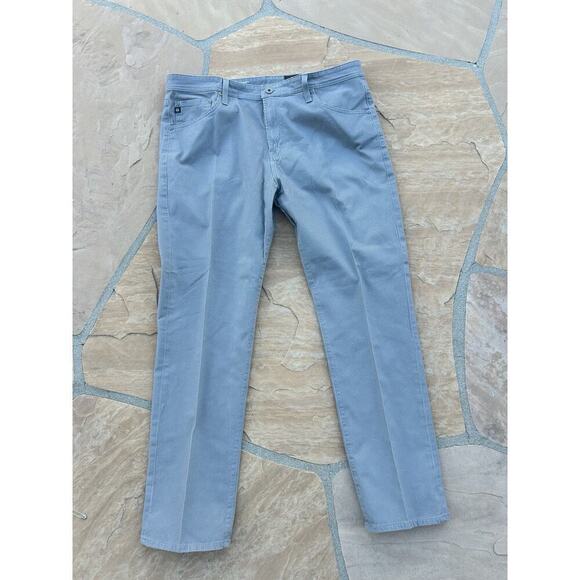 Ag Adriano Goldschmied Other - AG Adriano Goldschmied Jeans Mens 38x32 Gray Everett Slim Straight Italy Fabric